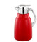 AJIRALTON Bouilloire Électrique Capacité, Ménager Haut de Gamme En Acier Inoxydable Pour L'Extérieur, Cafetière Et Théière Avec Filtre Bouilloire À Thé/Rouge