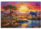 6000 Piece Jigsaw Puzzles for Adults, Creative Impossible Puzzles Games for Adults Beginners, Wooden Jigsaw with Gift Box, Gifts for Women Men, Home Decor, Theme: Elephant Giraffe 105x179cm E-491