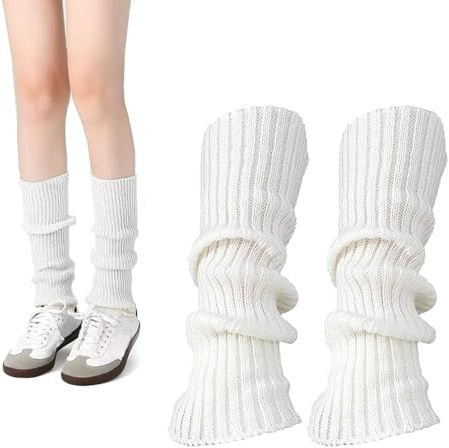 Bein Stulpen Damen,Leg Warmers,Mädchen beinstulpen,Winter Warm Legwarmers | Lange Gestrickt Beinwärmer,Ballett Kinder Beinlinge,Vintage Stricken Legwarmer,Fashion Cosplay Flexibel Beinstulpen