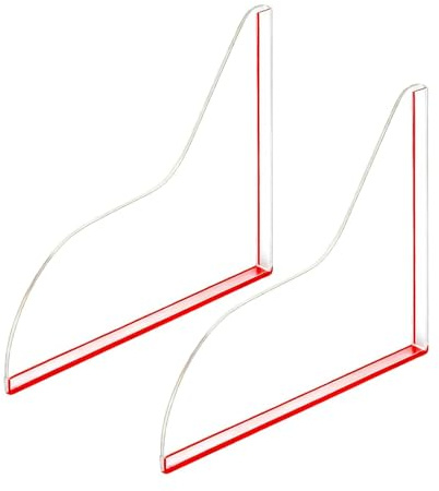 Zynqo 2PCS Bath Shower Splash Guard, Self Adhesive Bathtub Corner Splashes Guard Clear Acrylic Splash Guards Shower Water Guards Preventing Water from Splashing for Bathroom Restroom Bathtub Kitchen