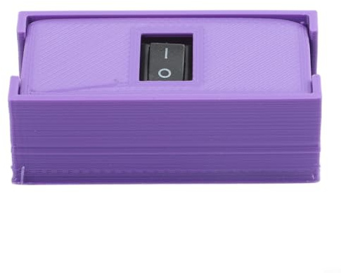 RJ11 Switch-Anschluss für Telefon-, Fax- und ADSL-Modemleitungen zur Steuerung des Klingelns, lautlos, unerwünschte Faxe und Internet für Zugang zu Hause oder im Büro, Violett