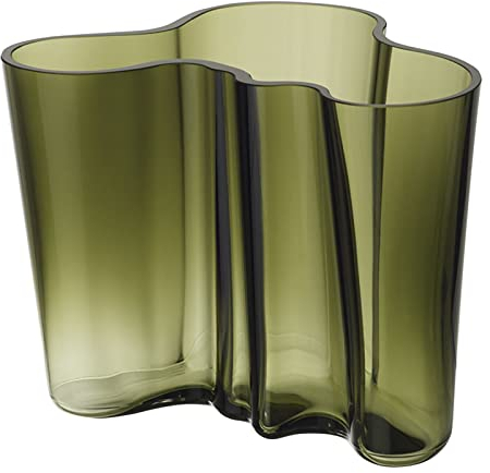 Iittala Alvar Aalto collection Vase 160 mm, moosgrün