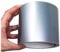 4R Quattroerre.it 10543 Trim Stripes Strisce Adesive per Auto, Argento, 100 mm x 10 mt