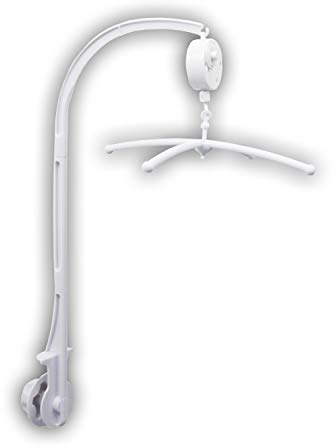 Niermann Standby 3491 Mobilehalter zum Schrauben, mit Spieluhr, weiß, 200 g