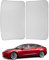 BASENOR 2025 Tesla Model 3 Sunshade Front & Rear Glass Roof Sun Shades Top Window Sun Protection for 2017-2020 Model 3 Interior Accessories Grey