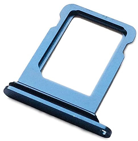 Mainhattan Mobile SIM-Kartenhalter (Nano-SIM) für Apple iPhone 12 Mini (A2399), Original Ersatzteil, Blau