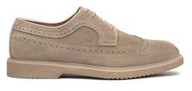 Nero Giardini E500611U Derby Uomo in Camoscio