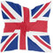 PMAIHNAS Damen Mode Seidenschal Quadrat Satin Kopftuch Halstuch Kopf Haar Wraps, Union Jack Design, Einheitsgröße