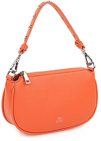 SKPAT - Handtasche Damen Umhängetasche Damen Klein & Stilvoll Handtasche Damen Umhängetasche Crossbody Bag Damen, Kessel Rot