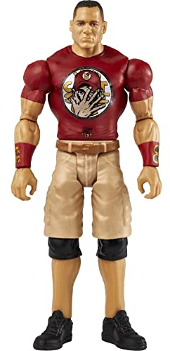 Mattel WWE John Cena Top Picks Action Figure, Collectible with 10 Points of Articulation & Life-like Detail, 6-inch