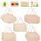 Letrero Madera Sin Terminar,Cartel Colgante de Madera,Signo Colgante de Madera,Colgar en Blanco Placa de Madera, 10PC Letrero Colgante de Madera con Cuerdas para Pintura Escritura Decoración