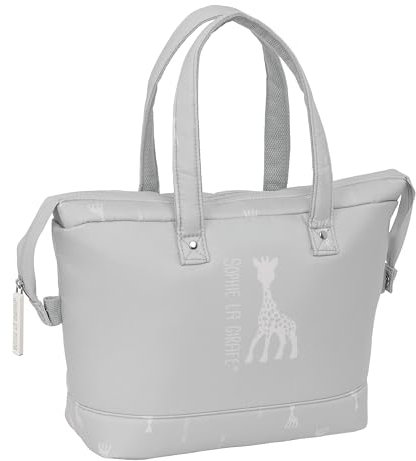 Safta M869a-812434869 Grande trousse de toilette avec anses unisexe pour enfants, gris pierre, standard, gris pierre, Estándar