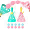 Jesitai Pop and Catch Ball Game with 10 Balls and 2 Catch Launcher Baskets - Outdoor Indoor Game Activities, Outdoor and indoor games and activities for children aged 4 5 6 7 8 9 10+