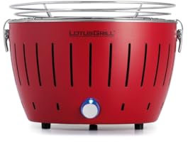BERARDI | LotusGrill Classic | Babrecue con batterie e alimentazione USB 35x23,4 (ROSSO)
