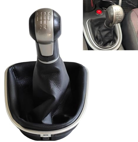 Cakievro Palanca de cambio manual de 5 velocidades Compatible con Seat Altea 2004-2012 León II 2005-2012 Toledo III