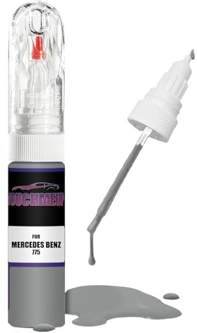 Lackstift-Set für Mercedes Benz Modelle, Iridium-Silber, Metallic, 775, Pinsel, Kratzer-Chip-Fix-Set