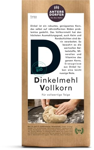 Bio Dinkelmehl Vollkorn 18 x 1 kg