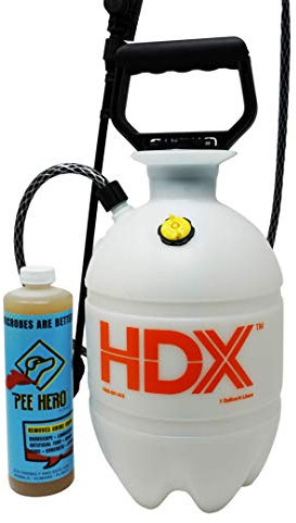 Urea-Z Starter-Kit Urin-Geruchsvernichter entfernt Hundeurin-Geruch von künstlichen Rasen und Terrassen (473 ml konzentriertes Sprayer) 473 ml Konzentrat = 2 Liter Produkt