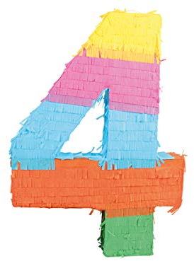 Pinata Geburtstag Schlagpinata Event Zahlen 0-9 Kindergeburtstag Partydeko Dekoration Geburtstagsdeko (4)