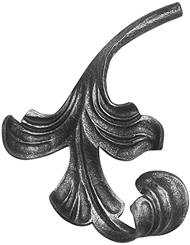 Fenau | Ländliches Barock | Maße: 160x140 mm | Stahl S235JR, roh