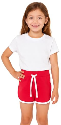 A2Z 4 Kids Girls Shorts 100% Cotton Dance Sports Trendy Fashion Summer Hot Short - Girls Shorts 426 Pink 5-6
