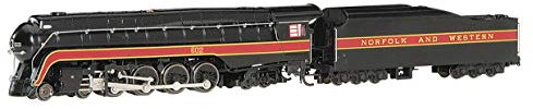 Bachmann Spur N - Dampflok Class J 4-8-4 Norfolk & Western mit DCC + Sound