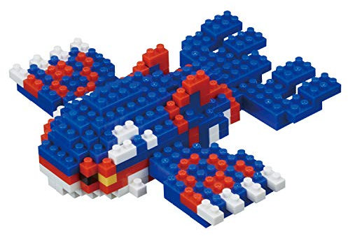 Nanoblock NBPM_063 Pokemon Kyogre Building Kit