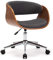 Mingone Bürostuhl Höhenverstellbar Computerstuhl 360° Drehstuhl Konferenzstühle Schreibtischstühle mit Armlehne und Rückenlehne Home Office Chair bis 150kg Grau