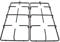 Ufixt Cooker Gas Hob Pan Support Stand 230mm x 475mm Pack of 2 Fits Bosch and Candy