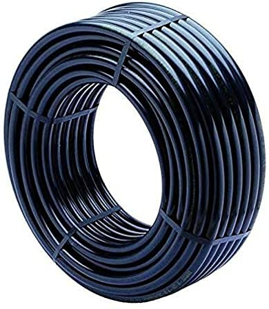 Suinga Tuberia Polietileno 20mm | Tuberia Agricola 20mm 2,5 bar 200 metros | Tuberia Riego 20mm | Manguera de riego 20 mm, negro