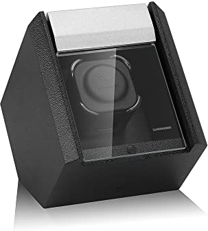 Luxwinder Uhrenbeweger Carat für 1 Uhr Single Watch Winder Black