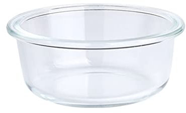 Gekippter, erhöhter Katzennapf aus Glas, erhöhter Katzenfutter-Wassernapf, Futternapf für Haustiere, mit goldenem Eisenständer zur Nackenstütze, Wassernapf für Katzen und kleine Hunde,Large Bowl