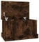 Contenitore Rovere Fumo 50x30x28 cm Legno Multistrato