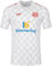 JAKO FSV Mainz 05 Ausweichtrikot 23 24 weiß M05 Third Shirt Fan Jersey Trikot, Größe:3XL