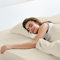 LuxClub Spannbettlaken 140x200cm, 100% Jersey Baumwolle bettwäsche mit 30cm Matratzenhöhe Weich und Knitterfrei Bettlaken Beige