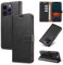 STAWLKA Case for iPhone 11 Pro Max, Premium PU Leather Flip Magnetic Buckle Wallet Case Kickstand Blocking RFID Shockproof Protective Phone Cover for iPhone 11 Pro Max - Black
