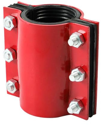 Pipe Leak Repair : Heavy Duty Steel Clamp For Effective Pipe Sealing, Quick And Easy Installation | Versatile Water Pipe For Solutions