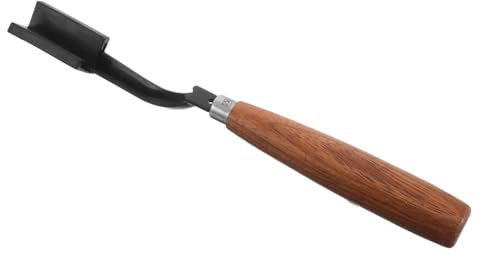 UKCOCO Couteau De Coupe D'hévéa : Outil De Taraudage en Acier en Forme De V pour Dénuder Les Hévéas - Coupe-taraud À Poignée Ergonomique pour Une Coupe De Précision Facile À Saisir