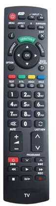 Telecomando sostituito for Panasonic N2QAYB000428 N2QAYB000328 N2QAYB000 Smart TV