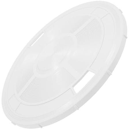 HANABASS Couvercle de Skimmer de Piscine Abs Remplacement pour Skimmer et Filtre Débris et Éclaboussures Accessoire Compatible avec Types de