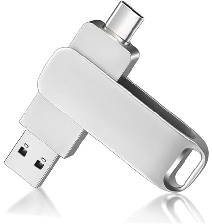 Chiavetta USB, 512GB Pendrive 2 in 1 USB 3.0 Alta Velocità Pen Drive Impermeabile Pennetta USB Metallo USB Flash Drive per Smartphone,Computer,Tablet, Smart TV,PC,Laptop,OTG Android Backup