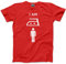 HotScamp I am Iron Man Men's Unisex T-Shirt - red Large