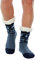 WYTartist kuschelsocken für Herren Warme Winter Thermosocken mit Vollplüsch und Wolle Dicke Warme Pantoffeln Socken 39-46 (Elch (Blau))