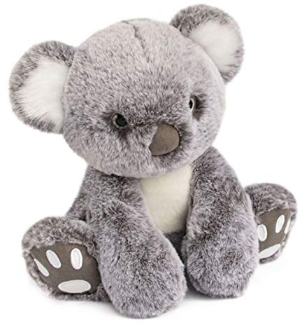 HISTOIRE D'OURS - Peluche Koala - Grise - Animal Sauvage - 25 Cm - Douce et Mignonne - Idée Cadeau de Naissance et Anniversaire Fille et Garçon - HO2969