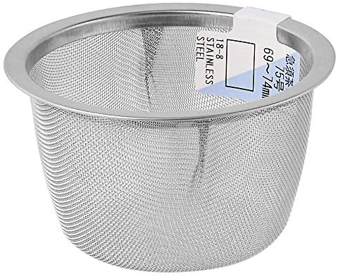 TIKUSAN Teapot Tea Pot Replacement Stainless Steel Mesh Strainer Tea Infuser Made in Japan (75 go)