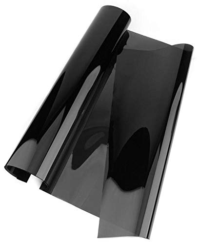 QSCTYG Car Window Tinting Film 50cmx300cm Dark Black Car Window Tint Film Glass 5%-50% Roll Summer Car Auto House Windows Glass Tinting Solar Protection Window Stickers (Size : 65 * 65cm)