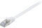 Equip 607611 - Cable de red plano U/FTP, cat. 6A, 2 m, color blanco