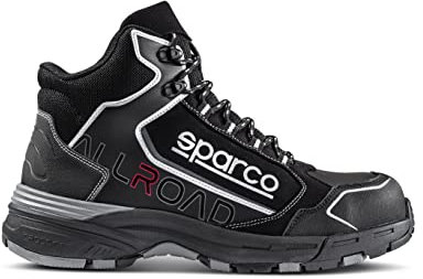 Sparco Allroad, Scarpe Antinfortunistche da Lavoro Unisex-Adulto, Nero, 41