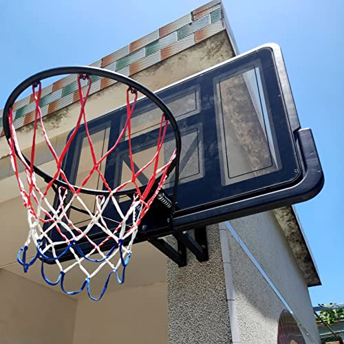 Solide Basketballkörbe zum Aufhängen an der Wand – Extra großes, langlebiges, stabiles, bruchsicheres PVC-Basketball-Rückwandtor, Teenager, Erwachsene, Training