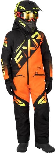 FXR Youth CX Snowsuit/Monosuit 2025 (Black/Inferno - 16)